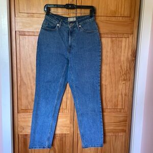 Everlane Brand The Curvy Cheeky Jean size 27 Regular in Medium Blue Wash